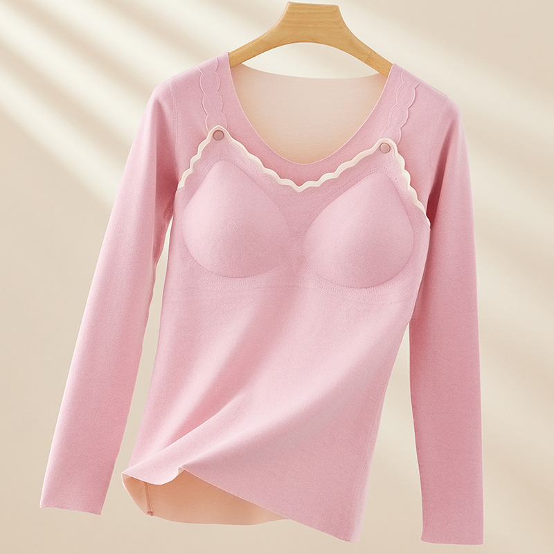 妊婦用秋服・秋ズボン、妊娠中用パジャマ、厚手の保温下着、産後授乳服、産褥服トップス|undefined