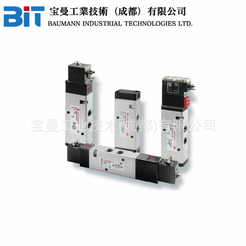 英国诺冠NORGREN 阀管式连接阀电磁阀V61B4D7A-XA090电磁阀