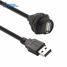USB2.0/3.0 �m������ĸ������尲�b�B���� IP68 ��ˮ USB ��|