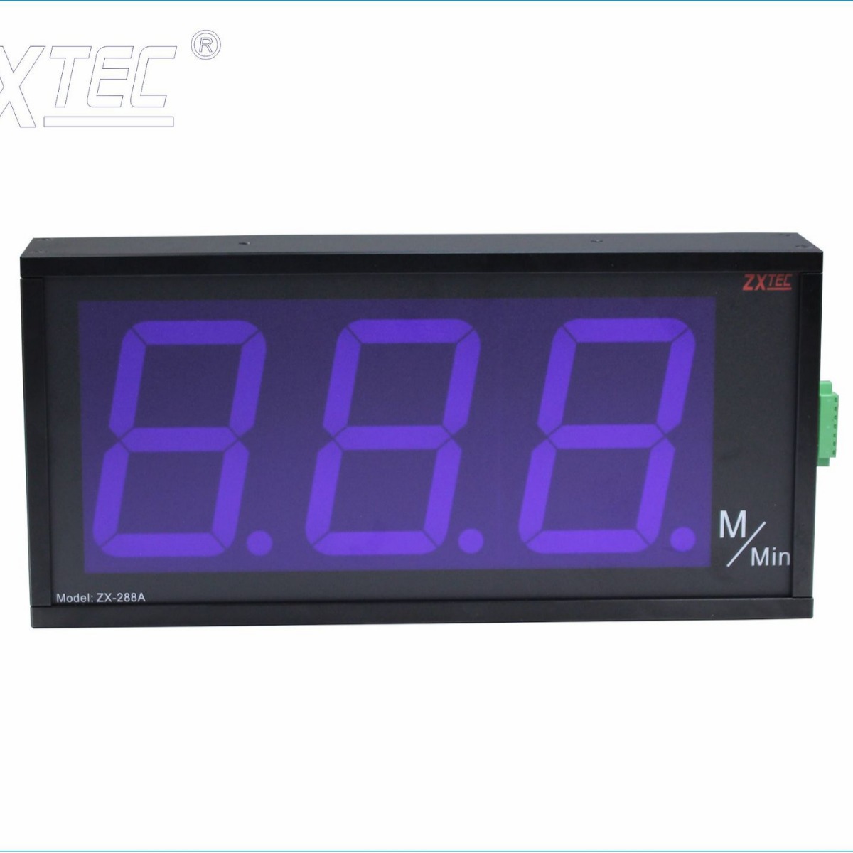 ZXTEC 스타 산업 제어 ZX-288A 대형 스크린 양면 속도 디스플레이 컨트롤러