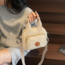 跨境2025手提小包包春夏单肩斜挎包女包时尚布包手拎包休闲小方包