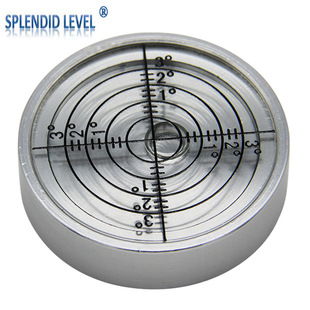 Magnetic Metal Universal Small Mini Bubble Level High-Precision Level Round Bubble 4010