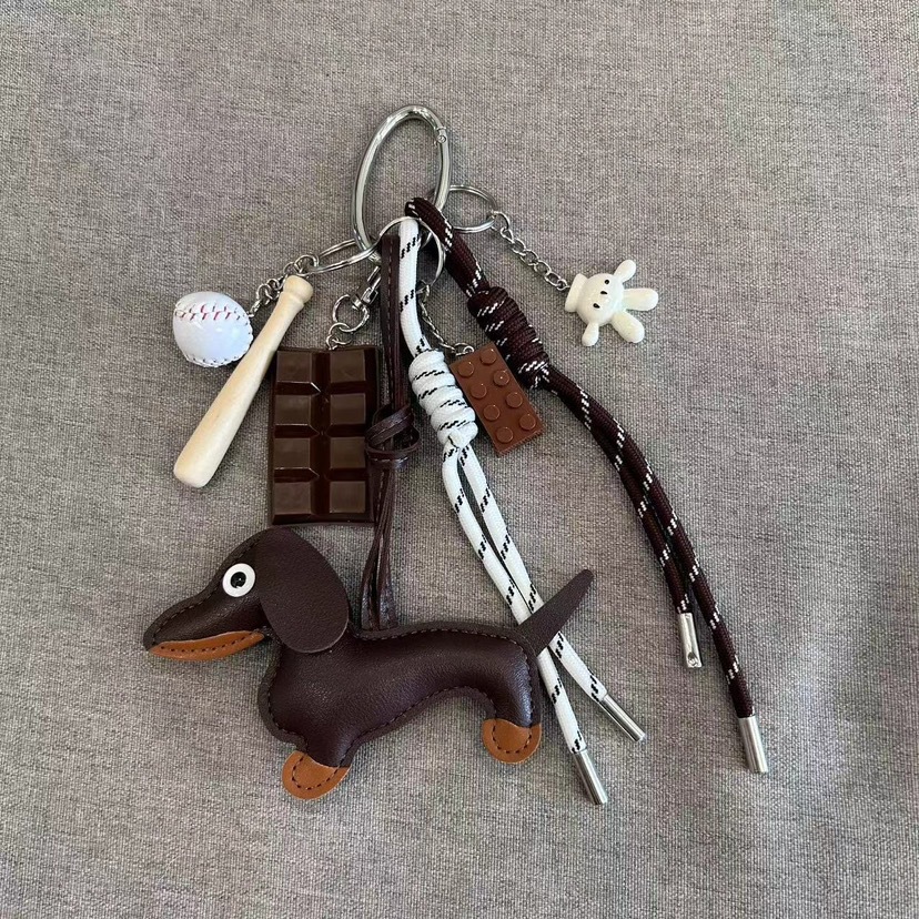 Dachshund mickey gloves m style pendant