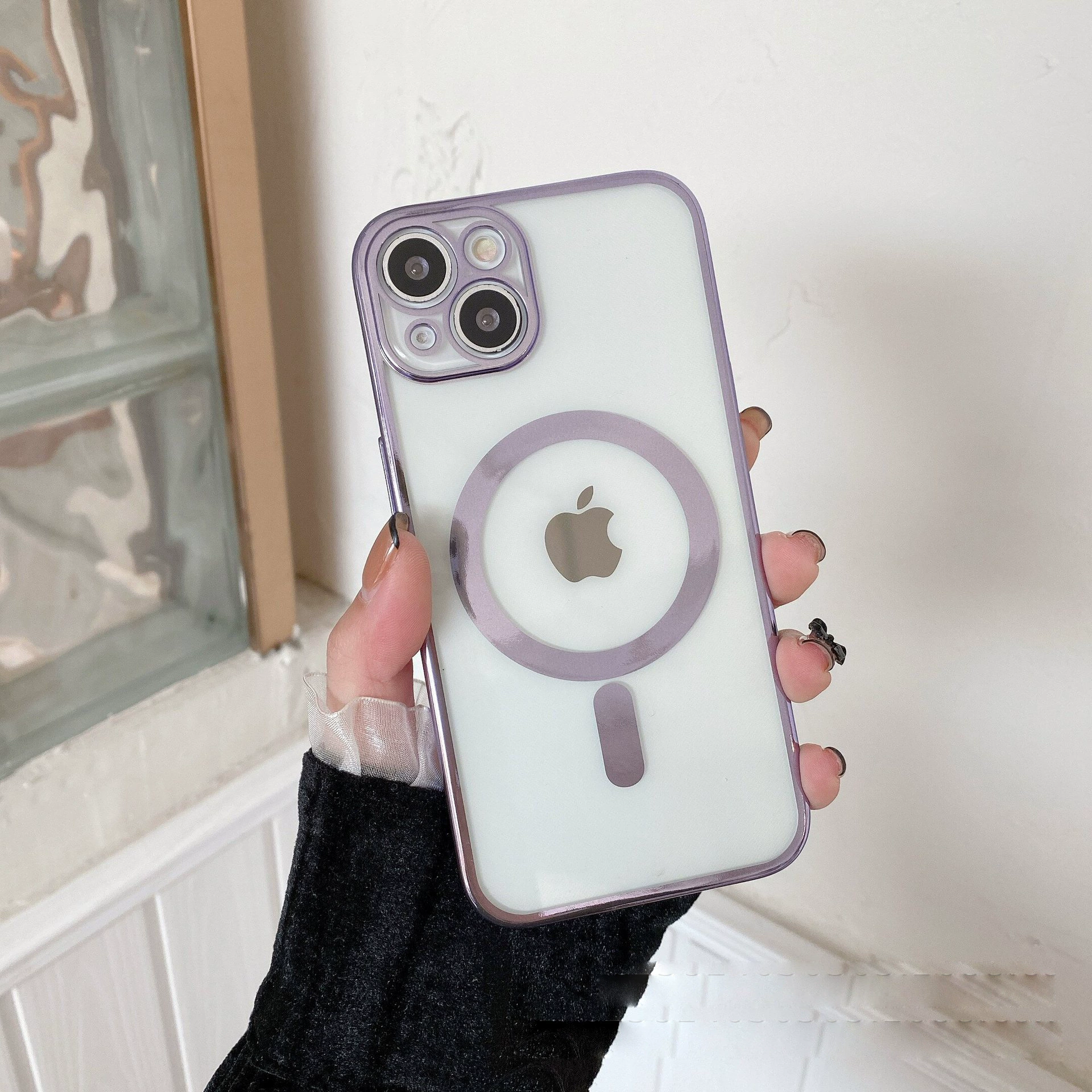 Apple, прозрачный совместимый защитный чехол, iPhone14, чехол для телефона, 14promax, 8plus