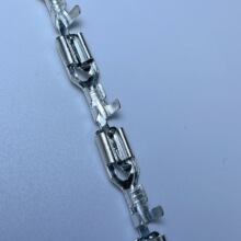 五金端子  187端子4.8直插带锁端子  大压线脚   10000个/卷