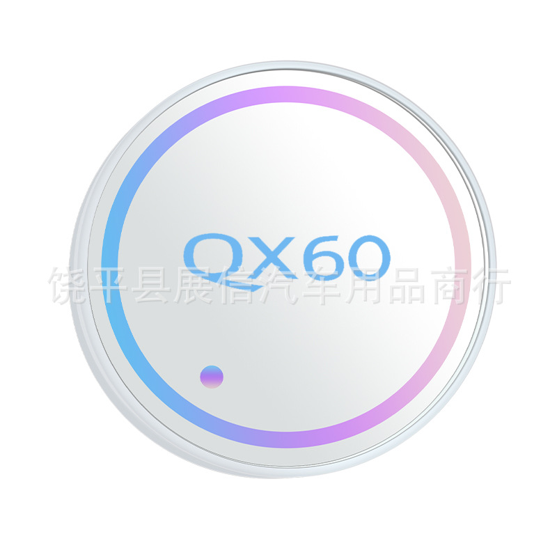Aplicable a Infiniti Q50 Q60 Q70 QX50 QX60 coche luminoso estera taza de agua LED faro colorido