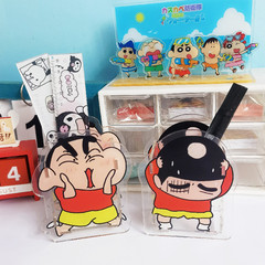 Carefully selected cartoon acrylic crayons of the same style as Little Red Book, Xiaoxin’s ugly face, funny pen holder, high-end girl heart ornaments