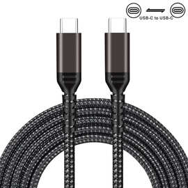 5A 100W type-c双公头PD快充数据线C TO C 60w快充线带E-Marker