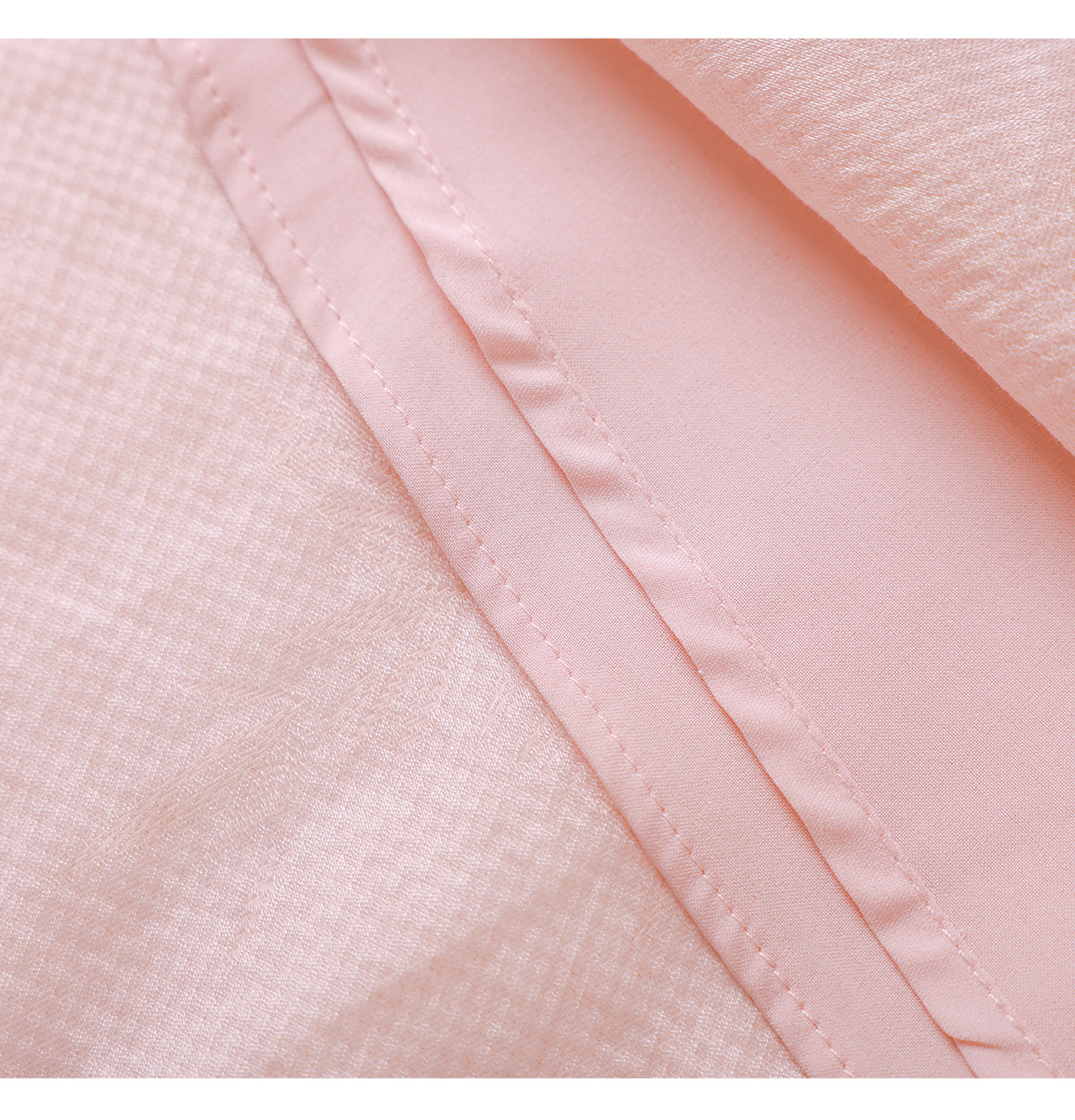 Đầm chữ A cổ V dáng suông midi họa tiết jacquard tối màu — xanh lam chi tiết 27