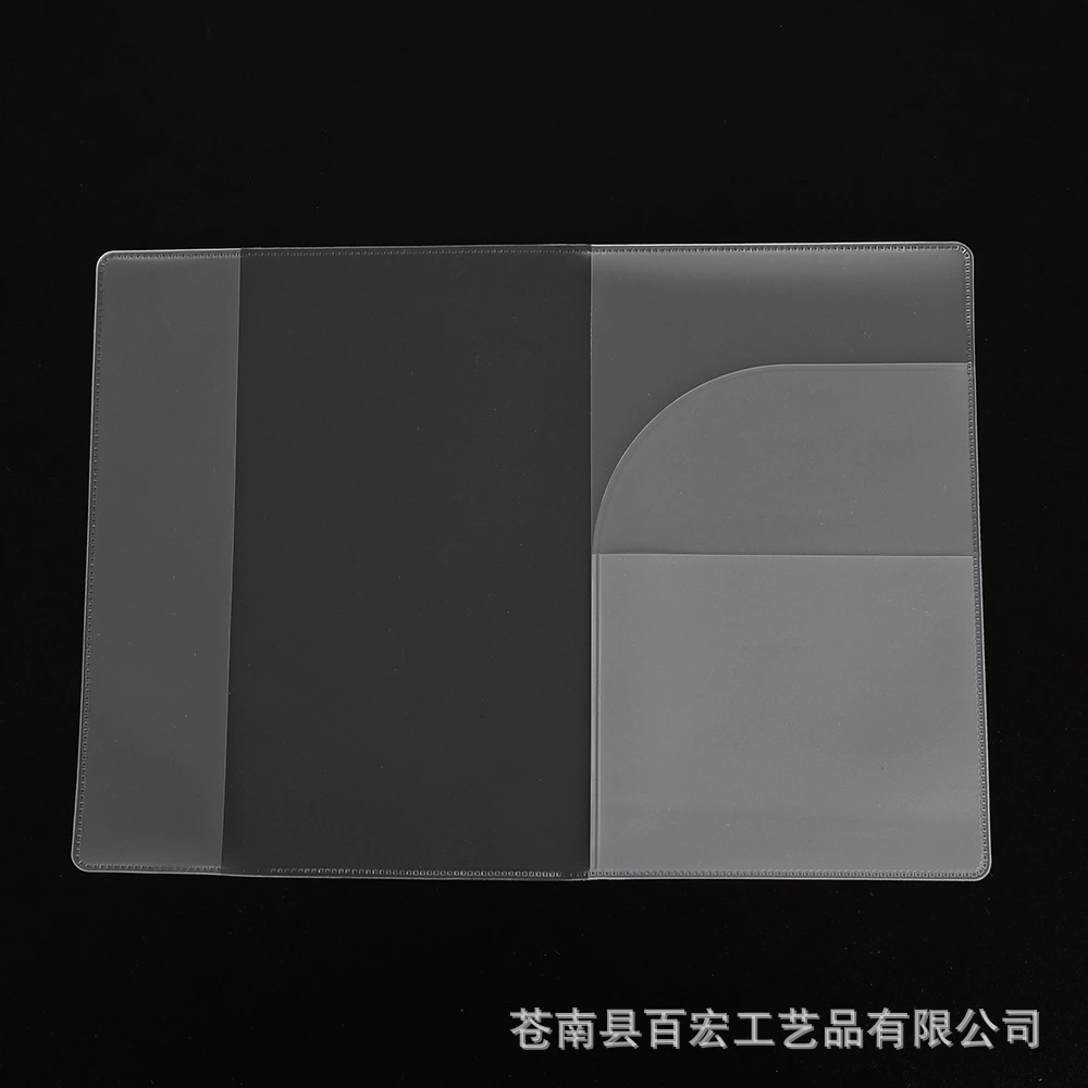 Завод в наличии утолщенная многокарточная Прозрачная Матовая защитная обложка для паспорта из ПВХ Корейский Держатель для паспорта Пылезащитная крышка с сертификатом