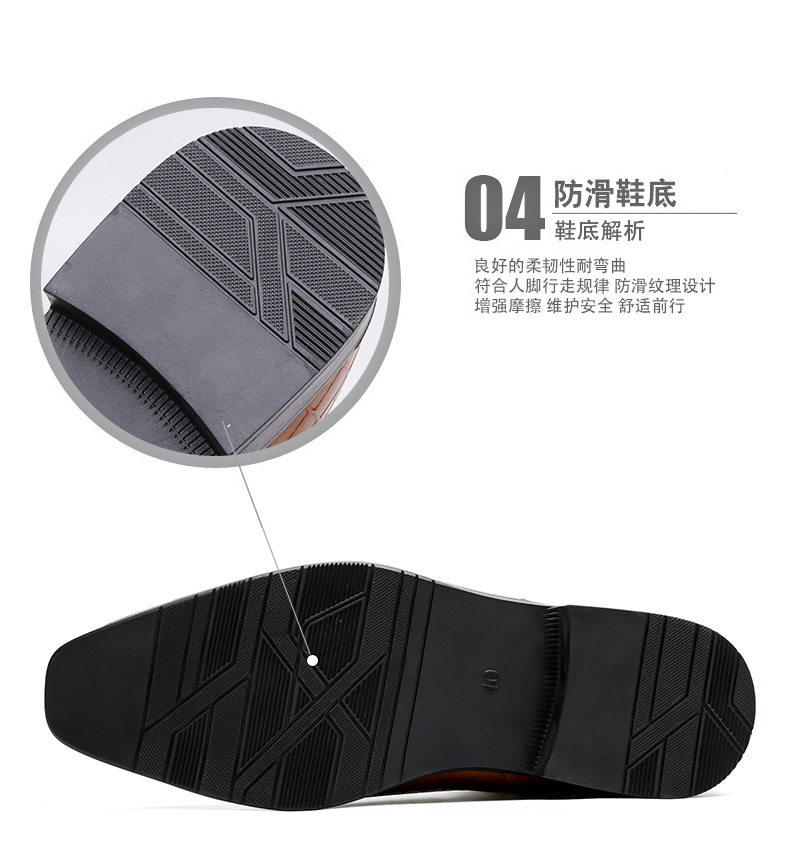 Bốt Martin nam cổ điển mũi tròn buộc dây đế mềm cổ lửng, cỡ lớn — Màu nâu, màu đen chi tiết 13
