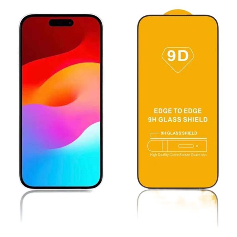 Adecuado para Apple 9D película templada Apple 15 Pantalla Completa 9Diphone13 película de teléfono móvil 14 pantalla de seda 11 película protectora 12Xr