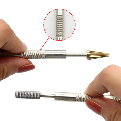 DIY handmade edge oil pen, dual-purpose oil edge pen, glue water piping oil, edge sealing tool, leather tool belt bearing