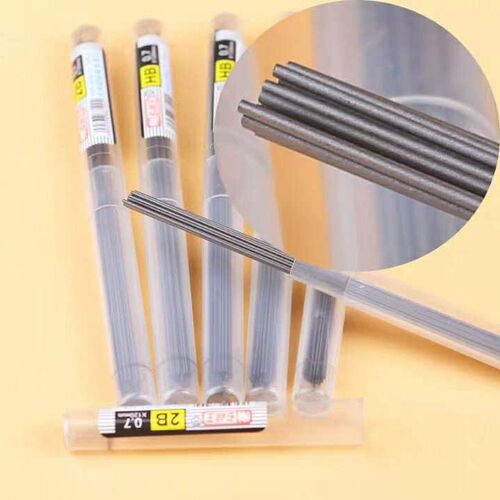 Dona resin lead automatic refill 0.5mm0.7mm pencil lead HB 2B 2H mechanical pencil refill barrel