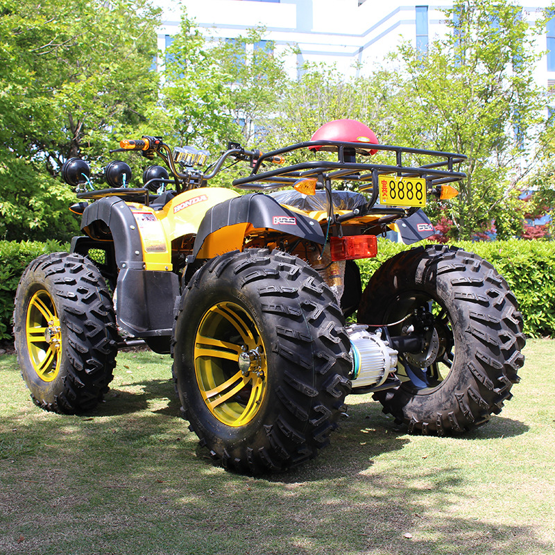 Motocicleta de playa de cuatro ruedas todoterreno de alta potencia eléctrica Big Bull Playa Wagon Adultos Scenic Spot para alquiler