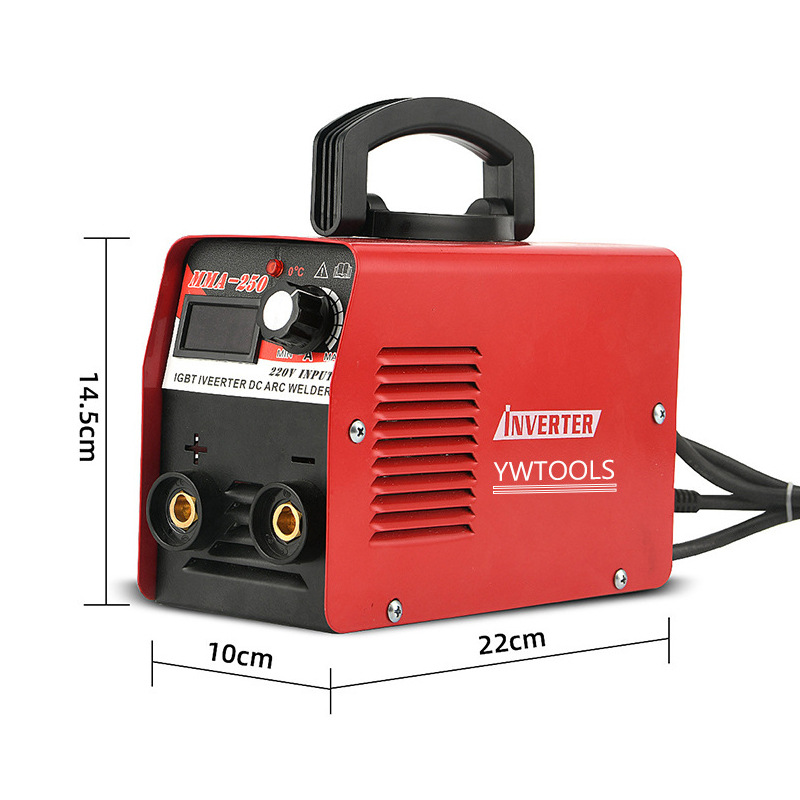 MMA-250 mini máquina de soldadura eléctrica IGBT alta potencia DC hogar máquina de soldadura por puntos pequeña máquina de soldadura herramienta eléctrica
