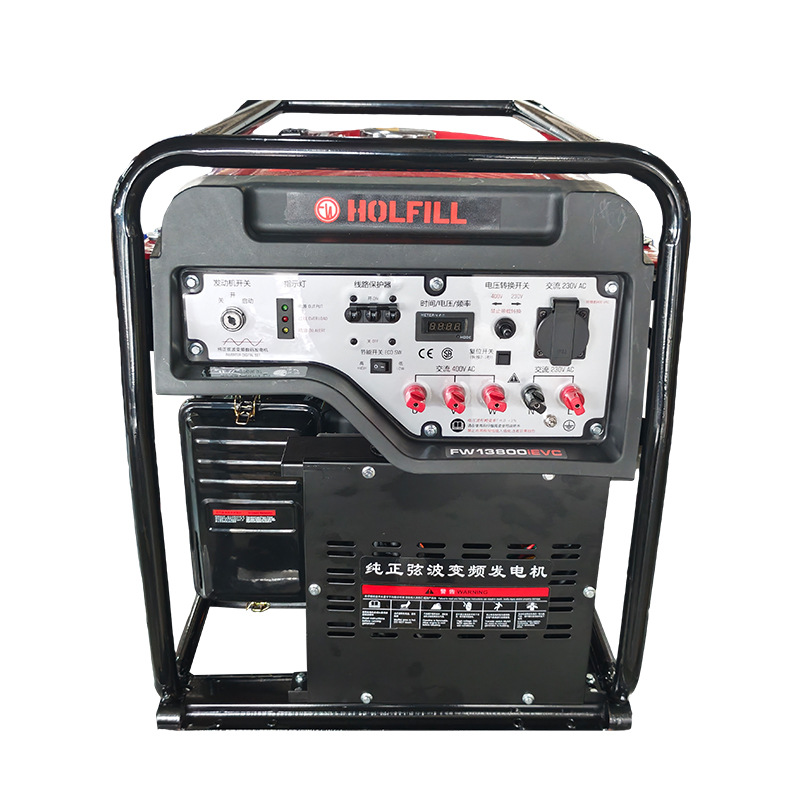 10-kilowatt gasoline open-frame permanent magnet generator 220V high-power 380V single/three-phase mobile motor unit