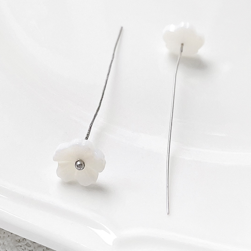 3# platinum white shell 1 piece