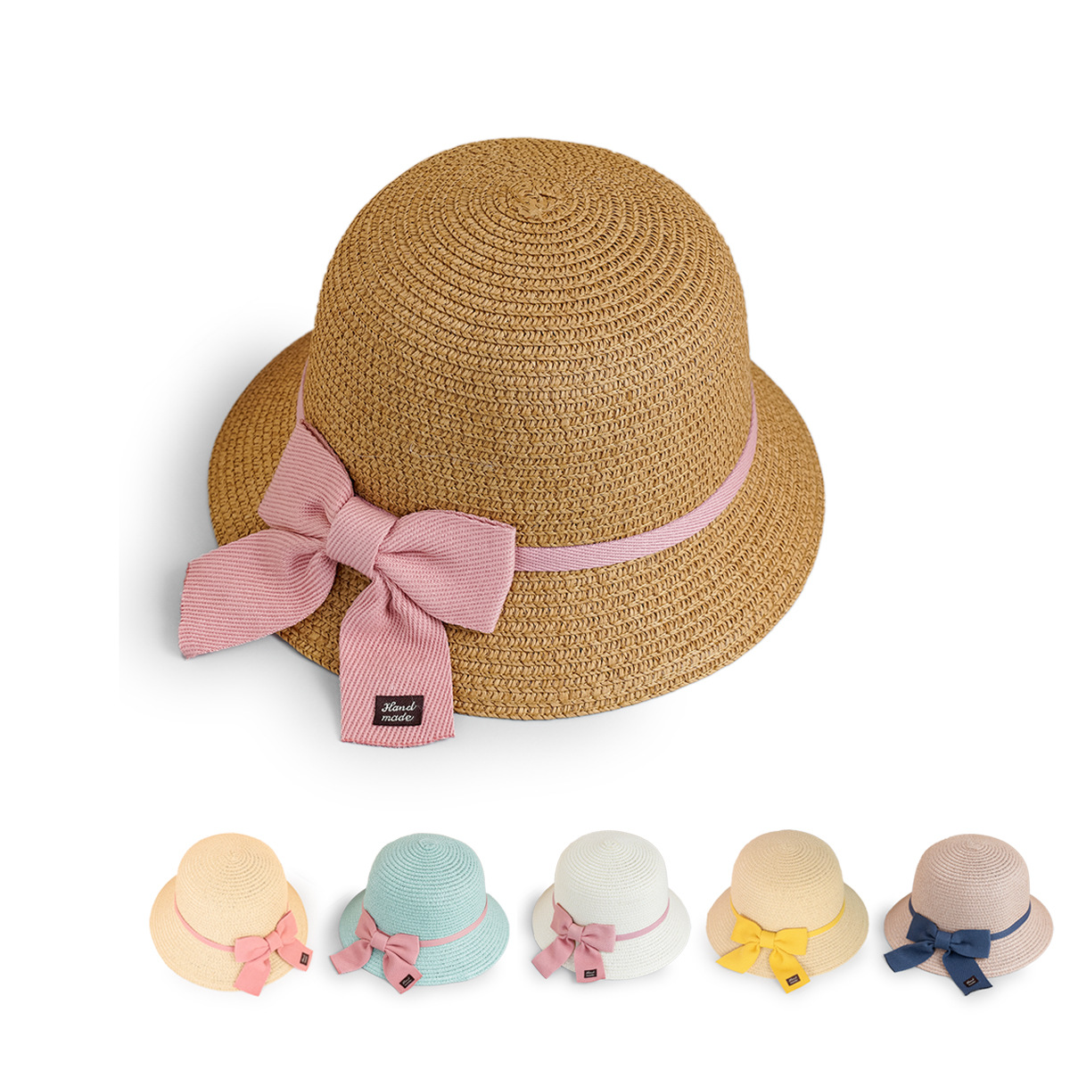Wholesale Accessories Children's Bow Straw Hat Nihaojewelry display picture 22