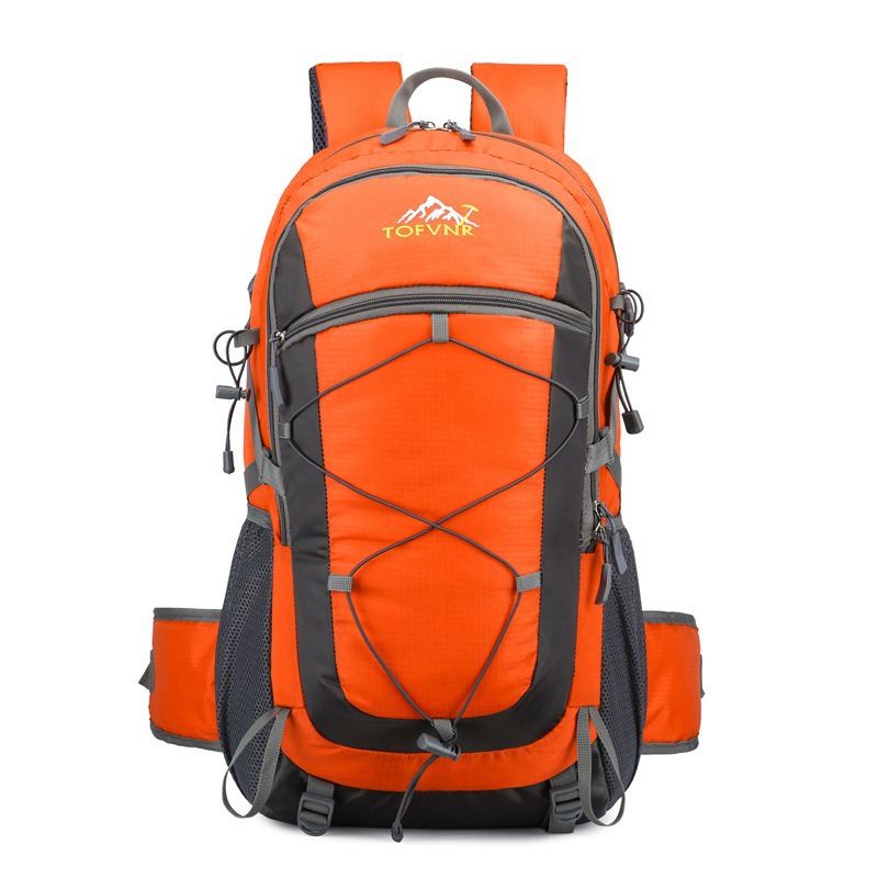 Mochila de senderismo al aire libre de gran capacidad, bolsa deportiva ligera e impermeable de nailon para camping o viaje