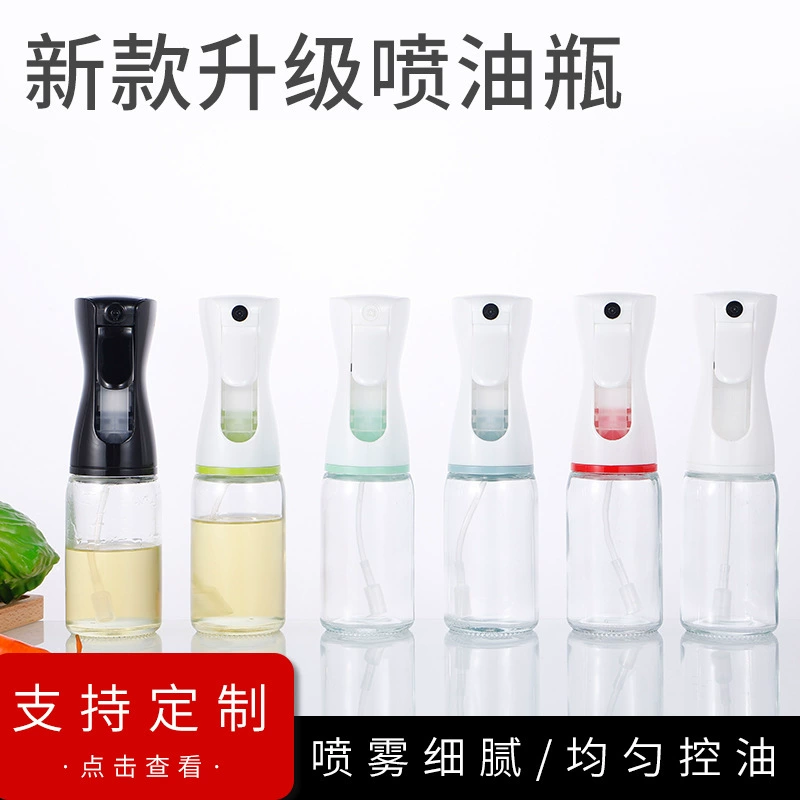 Набор бутылей для воды Jet Botto Glass Kitchen Household Air Fried Pot Sjet Bottle Edible Waterproke Bottling Bottle Misty Misty Oil Bar