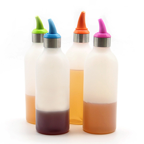 Japanese style soy sauce bottle with lid ketchup squeeze bottle sauce bottle condiment bottle tool kitchen bottle gadget set