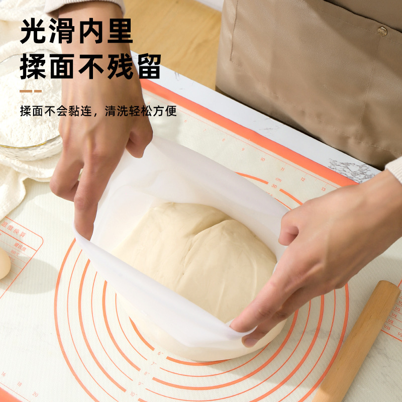 厚みのある混練生地袋、生地を伸ばすためのシリコン家庭用生地袋、ノンスティック生地、生地の圧延、ベーキングキッチン用品|undefined