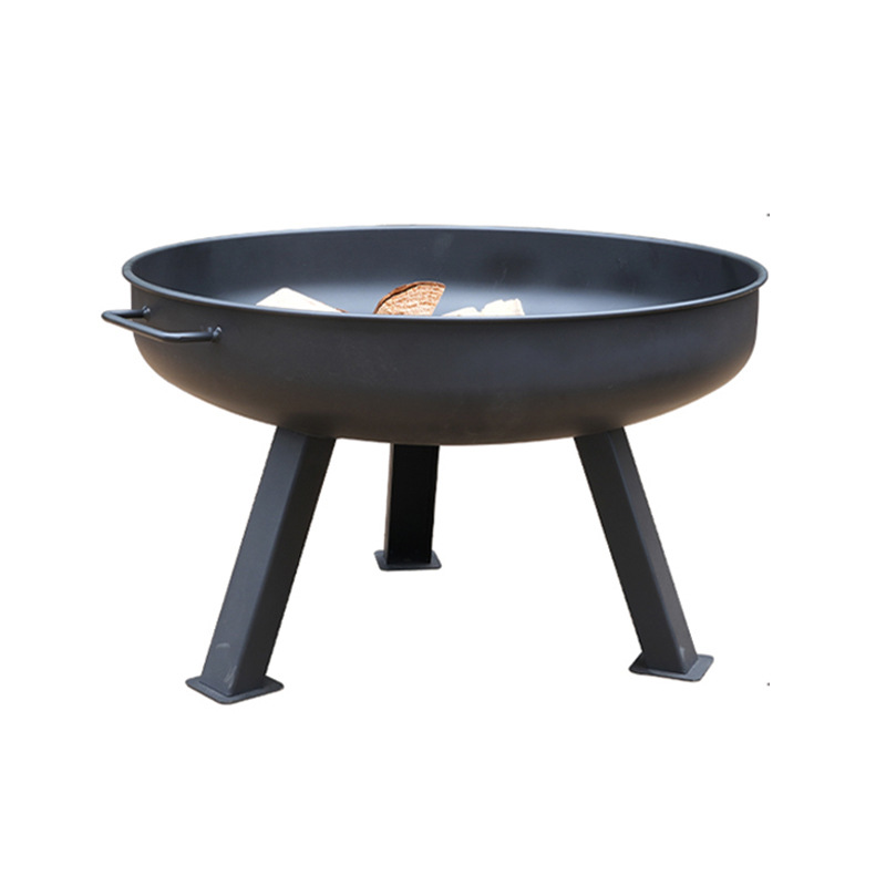 Europa y los Estados Unidos portátiles al aire libre fogón de hoguera redondo calentamiento leña horno de fuego resistente a altas temperaturas horno de jardín horno de comercio exterior