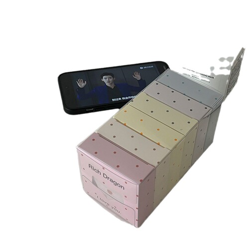 Dustproof independent packaging polka dot girl ice silk seamless mid-waist high elastic breathable crotch crotch women's briefs