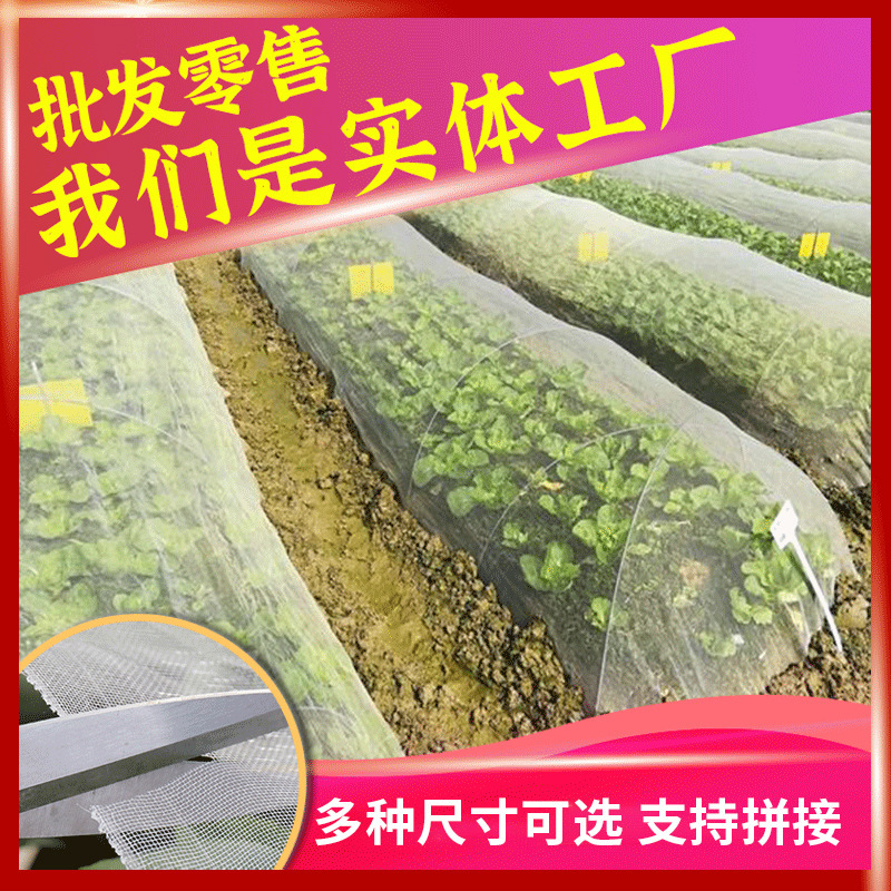 40-120 Mesh Anti-Fly Breeding Net for Greenhouses, Insect-Proof Net for Vegetables, Invisible Mosquito Net, Invisible Screen Net 40-120 Mesh Anti-Fly Breeding Net for Greenhouses, Insect-Proof Net for Vegetables, Invisible Mosquito Net, Invisible Screen Net