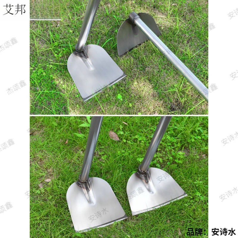 锰钢长柄锄头种菜家用除农用工具大全挖地多功能农具锄铲