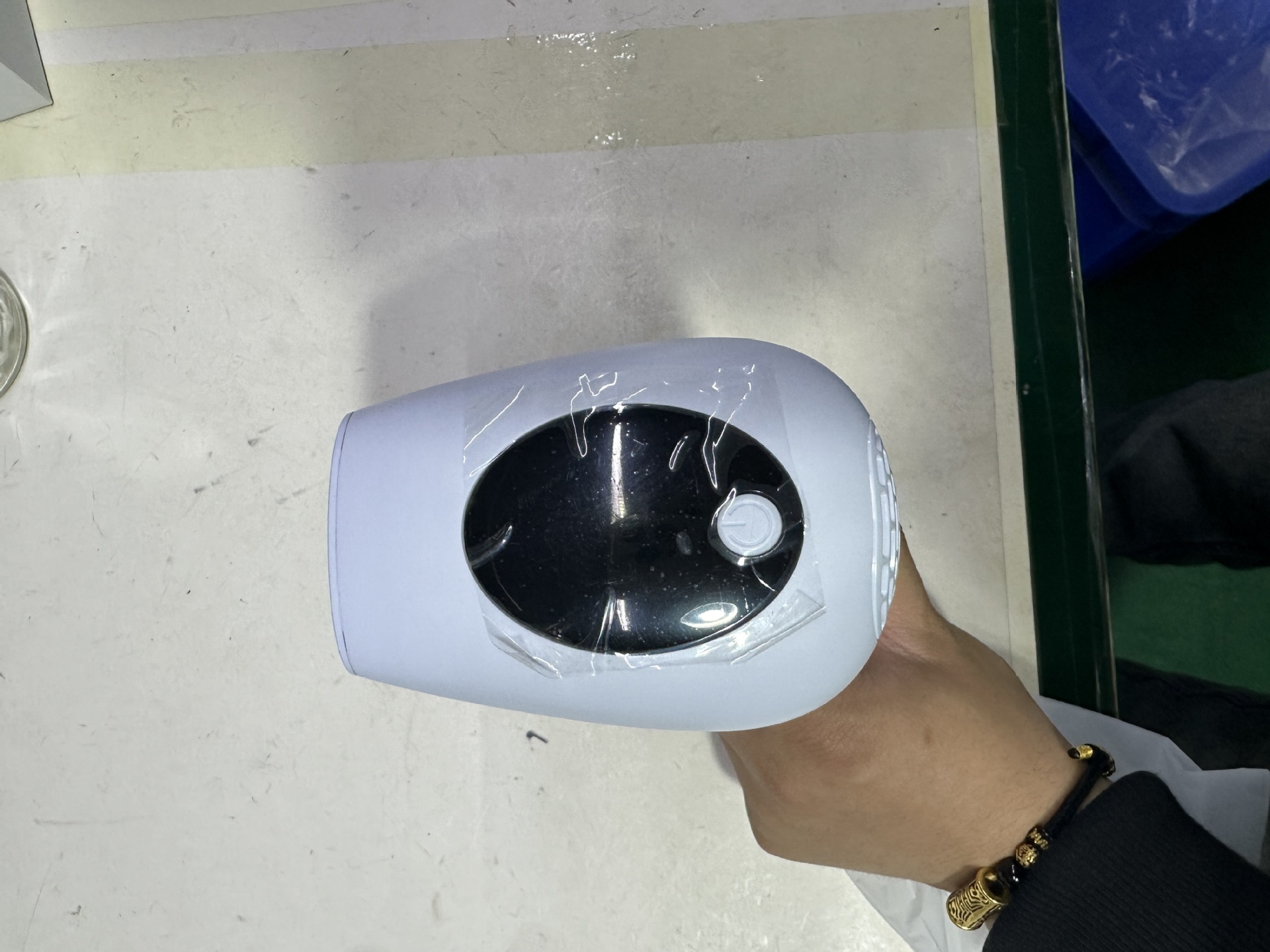 흰색(면도칼+고글 포함)