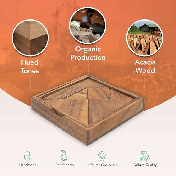 Wooden brainteaser