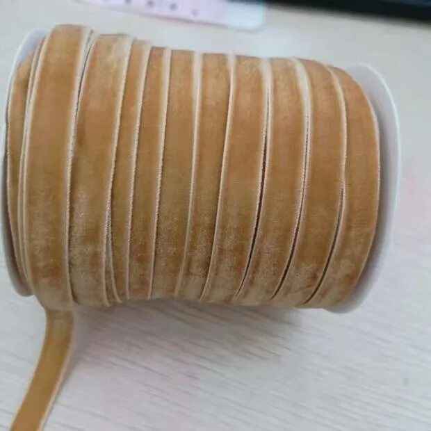 1cm unilateral cinta de terciopelo cinta de terciopelo multi-tamaño cinta de terciopelo ropa de tocado material de decoración