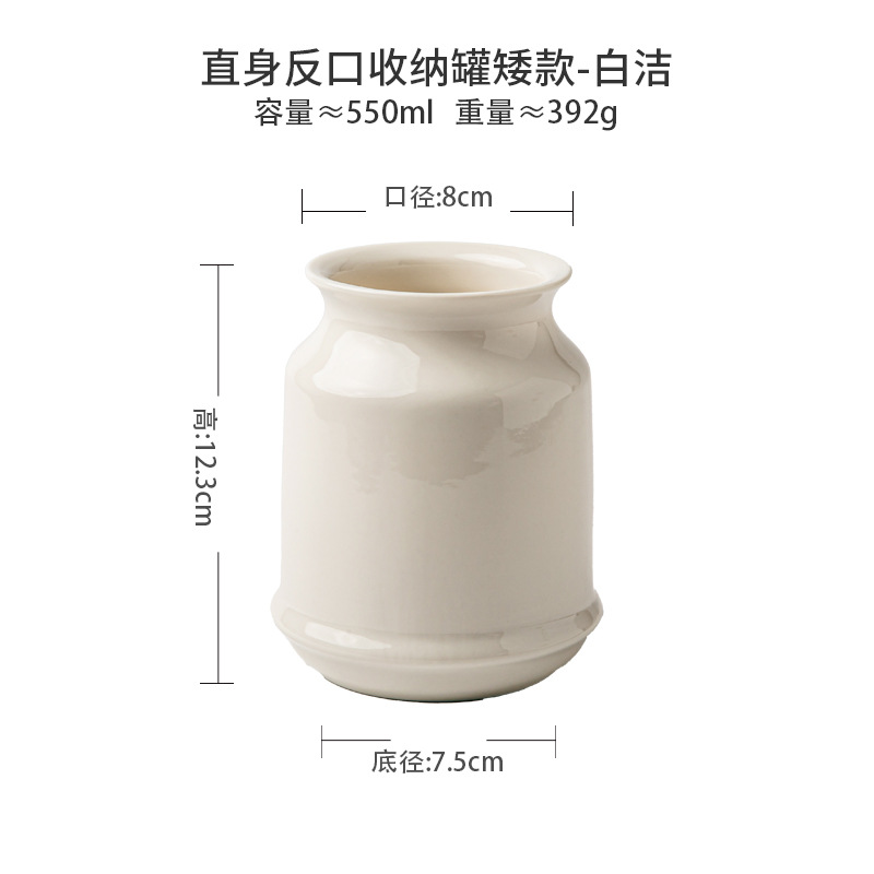 Baijie almacenamiento palillos, cocina, recipiente de cerámica, bolígrafo, cuchillo, tenedor, decoración, exportación transfronteriza image 6