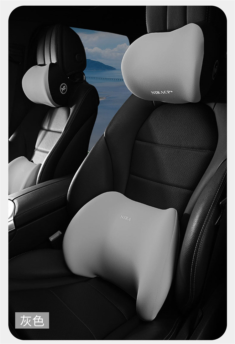 General Motors Headrest Car Pillow Car Neck Pillow Lumbar Support Pillow Memory Foam Comfort Pillow Lumbar Support Car Seat