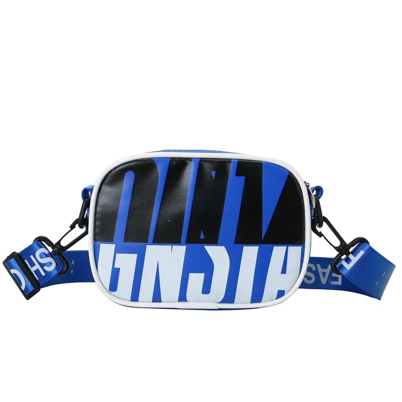 Versión coreana del popular bolso de hombro para niños y niñas moda color de contraste deportes casuales bandolera para niños nuevo bolso decorativo para niños