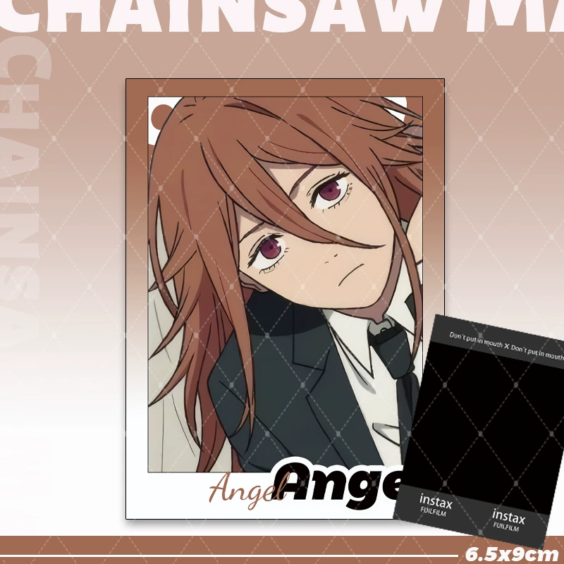 Chainsaw Man Театральное издание Reese Chapter Makima Pavarese Angel Demon Peripheral Polaroid Collection Photo Card