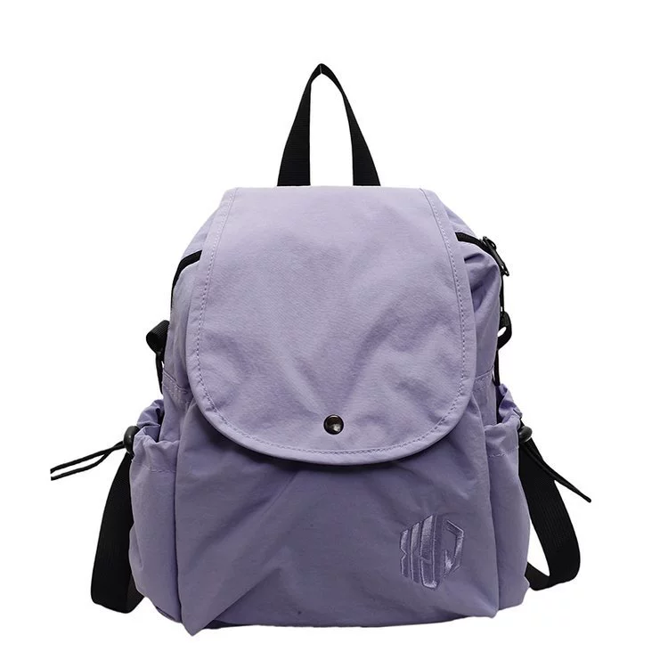 Summer backpack, capacious one-shoulder bag, for students