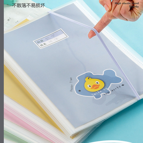 A3 Exam Paper Holder, Exam Paper Organizing Magic Storage Binder, Categorized Folders, Multi-layered, Multi-functional, Transparent