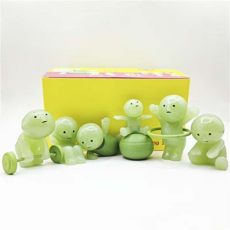 Glow-in-the-dark Elf Corner Guys Blind Box Figures Desktop and Car Dashboard Decorative Ornaments Glow-in-the-dark Elf Corner Guys Blind Box Figures Desktop and Car Dashboard Decorative Ornaments