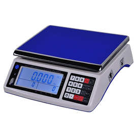 顺强0.1g精准电子秤 0.01小型高精密30kg克称 工业商用计数台秤