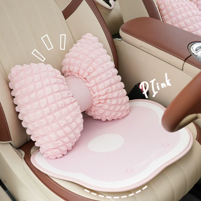 Headrest: neck pillow back cushion four