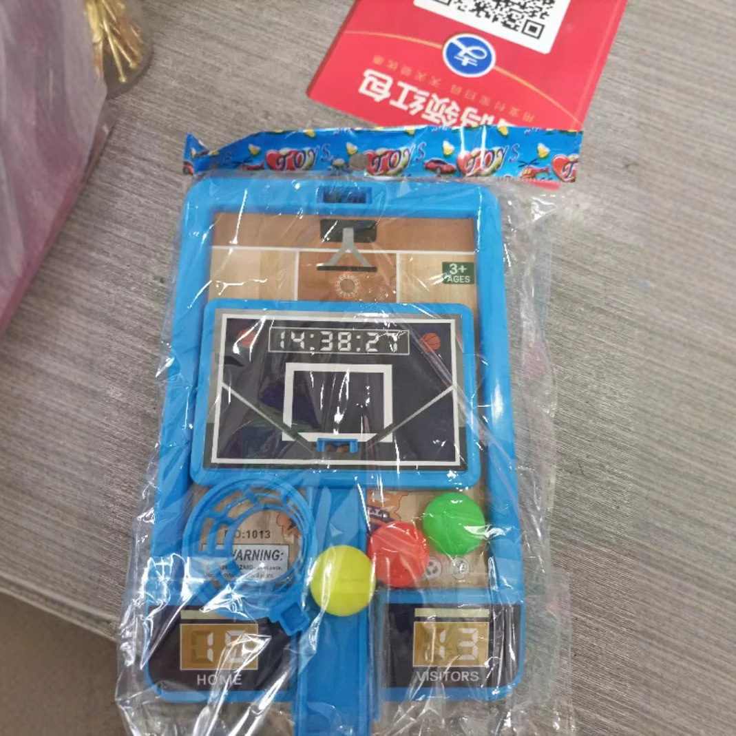 Juguetes creativos Kindergarten Niños Estudiantes Mini Escritorio Máquina de baloncesto Estudiantes de primaria Pequeños premios Pequeños regalos Pequeños regalos