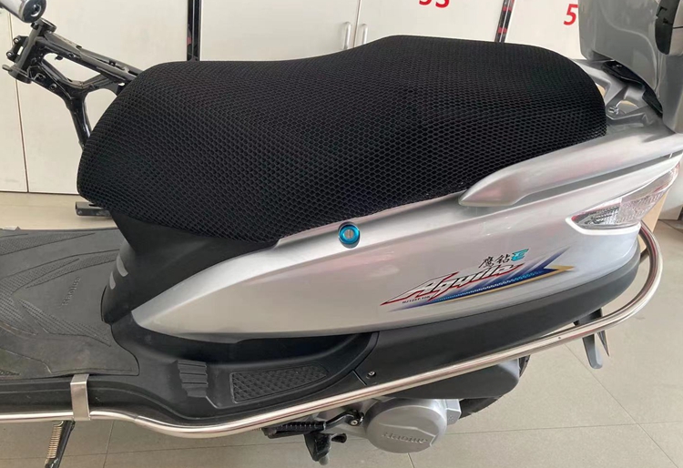 Suitable for Haojue Vf125/Vh125/Vf100/Yuzuan Motorcycle Waterproof Seat Cover Thickeneded Leather Sun Protection Seat Cover