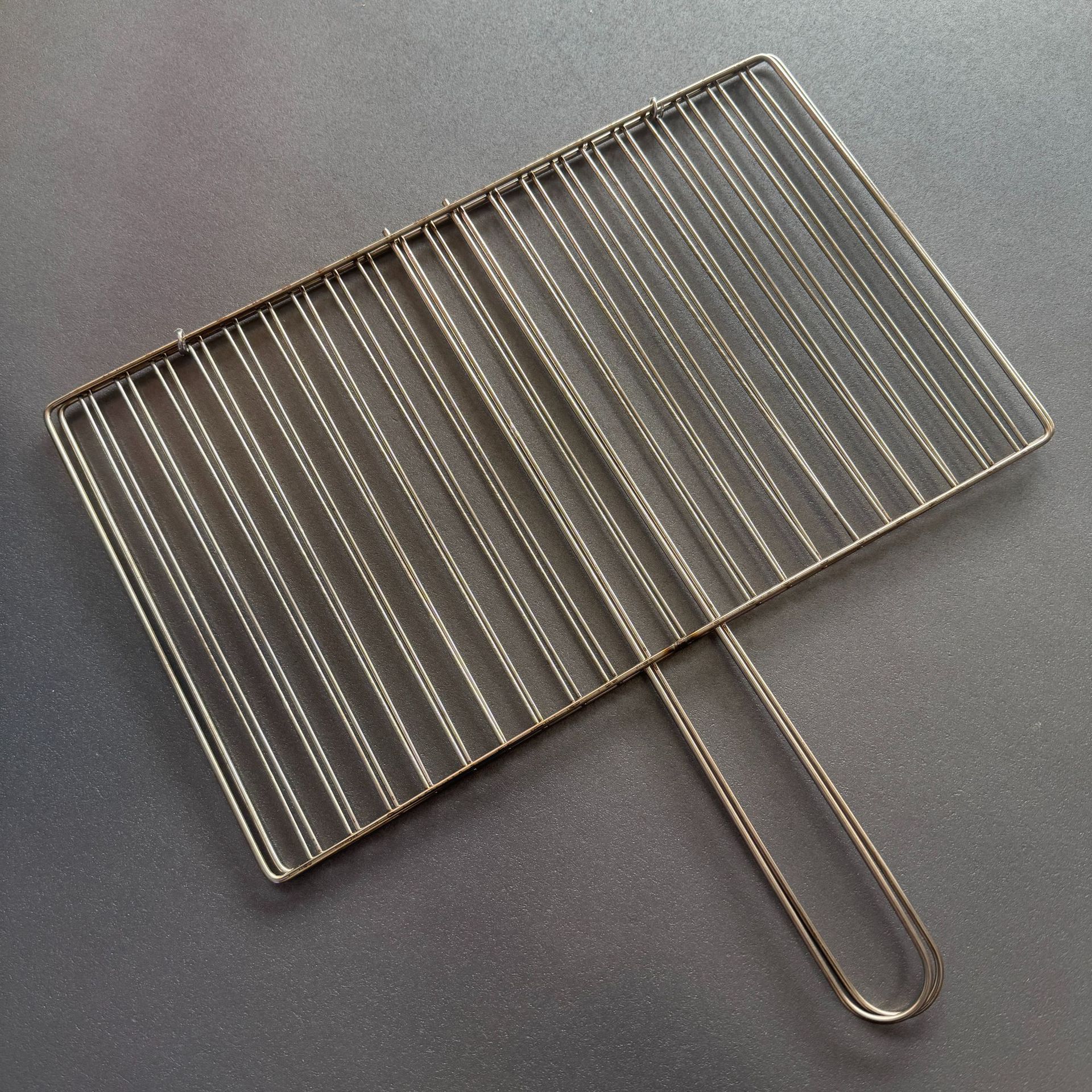 Pinza de Red para Barbacoa Doble Capa de Acero Inoxidable, Fácil de Limpiar image 13