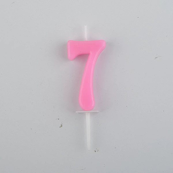 Pink bag installed numbers 7