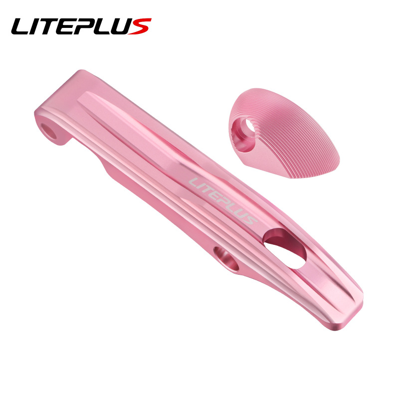 Liteplus 小型ホイール折りたたみ自転車安全バックル折りたたみハンドルビッグライン自転車改造アルミ合金アクセサリー|undefined