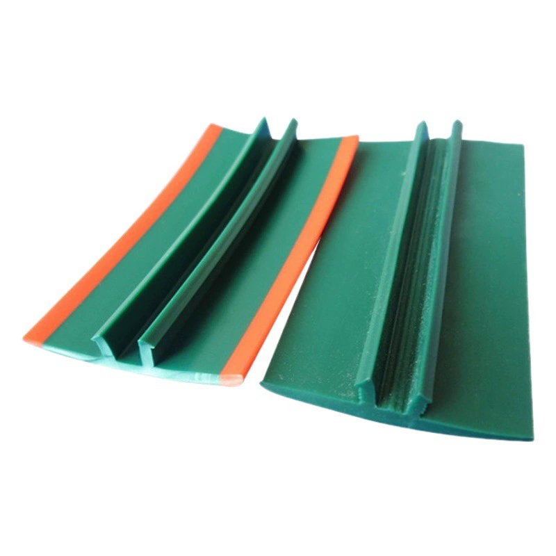 Промышленный профиль алюминиевого сплава ПВХ резиновая плоская герметичная двухцветная декоративная полоса 30404550 алюминиевая Пылезащитная кромка