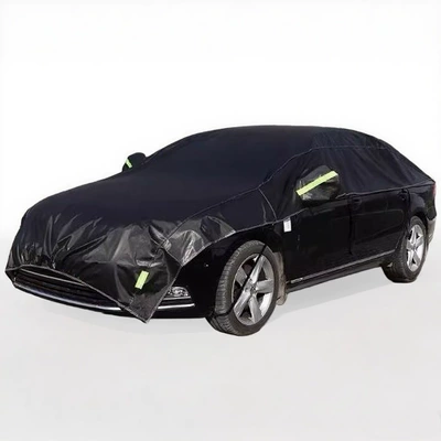 Car clothing — Wind Protection - hatchback-dupont-oxford-cloth-black-car-roof-cover